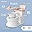 Real Feel 2-in-1 Potty with Wipes Storage, Flushing Sounds & Disposable Liners - Realistic Toilet - Easy to Clean & Assemble - Jool Baby (Pink)