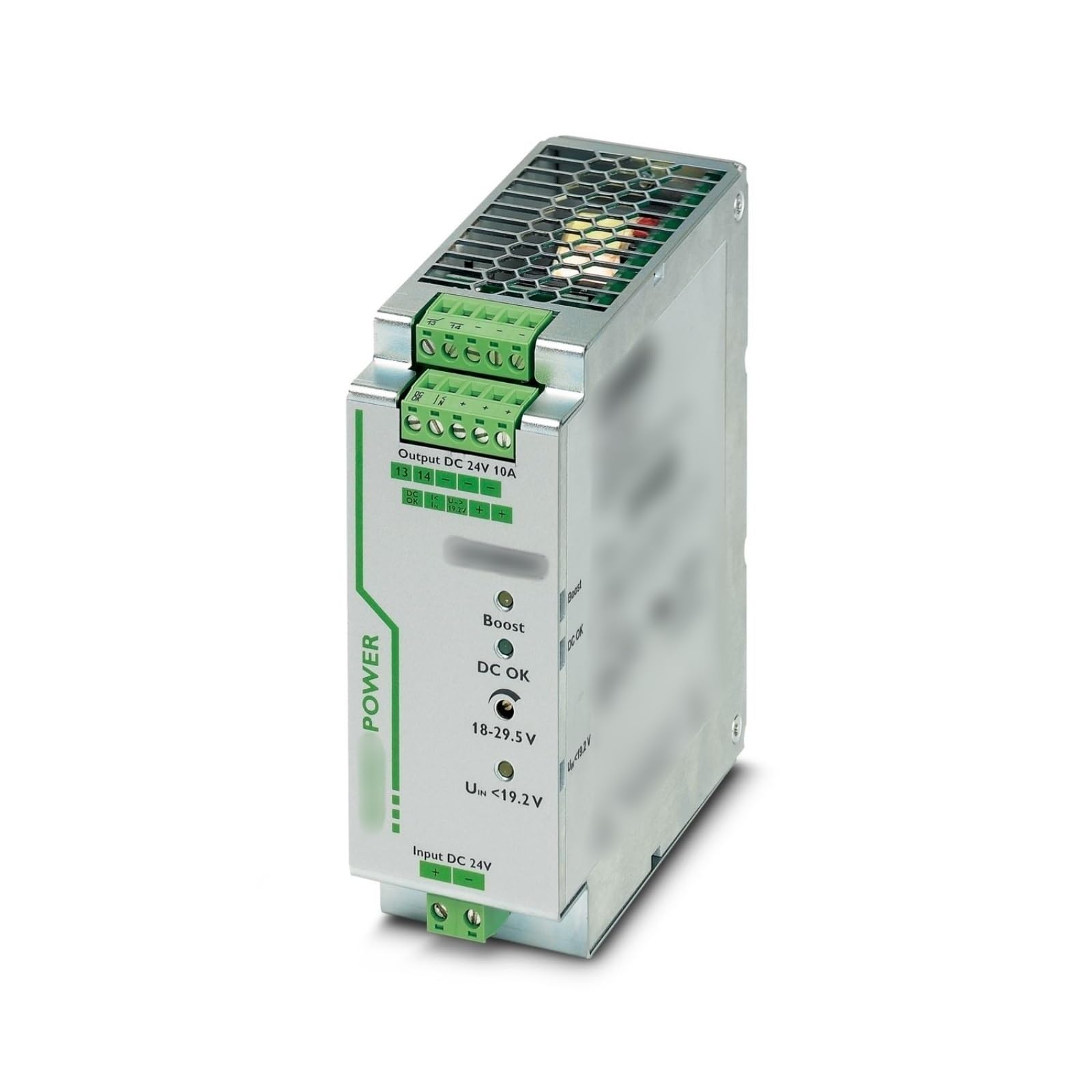 DC/DC-Wandler for DIN-Schienenmontage Eingang: 24 V DC, Ausgang: 24 V DC/10 A
