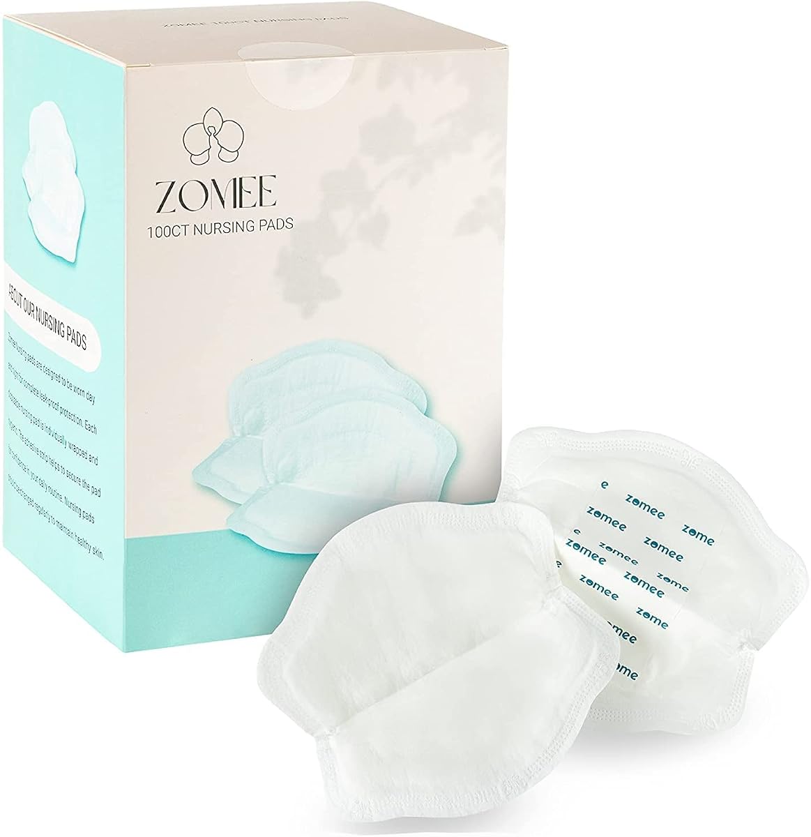 Disposable Breast Pads for Breastfeeding – Ultra-Absorbent/Leak-Proof/Discreet/Secure – Highly Portable: Individually Wrapped – Soft & BPA-Free (Pack of 200)