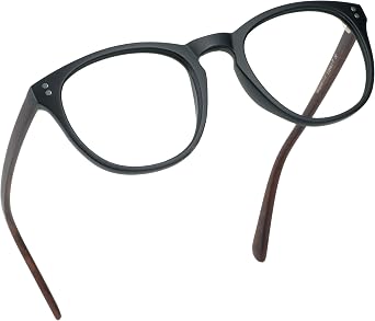 Blue Light Blocking Glasses, Anti Eyestrain, TV Glasses for Women Men, Anti UV, Anti Glare