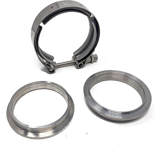 tubo de bajada, pinza de banda, de acero inoxidable CNC, de 3 pulgadas