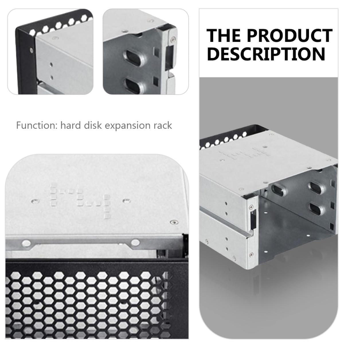 Soporte de Montaje para Disco Duro de 3, 5 Pulgadas Multicapa
