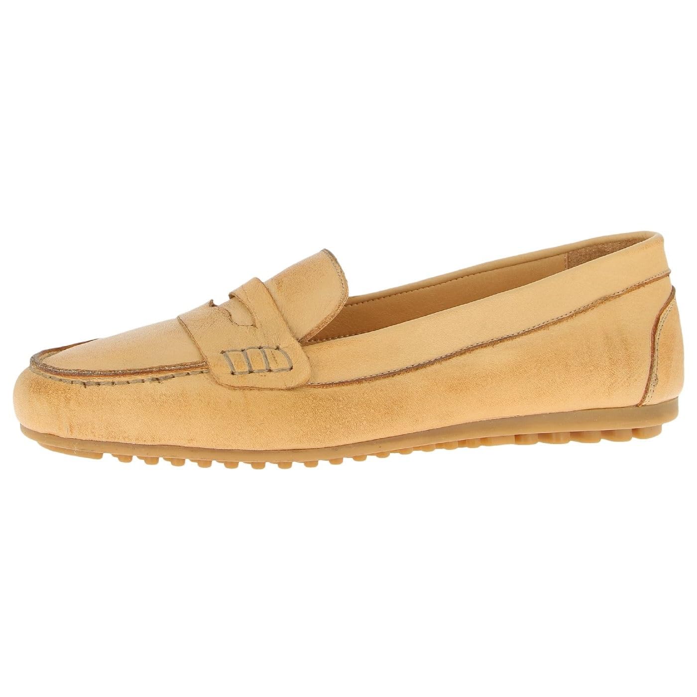 Andrea Conti Women's Damen Mokassin Moccasin, Camel, 6.5 UK