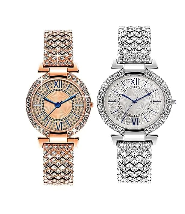 New Combo Series of ULTRON Women/Girl Watches (Pair of Rose Gold & Silver) Analog Watch for Women/Girl Series-2024 (B0D2J42WQ8) Amazon Price History, Amazon Price Tracker