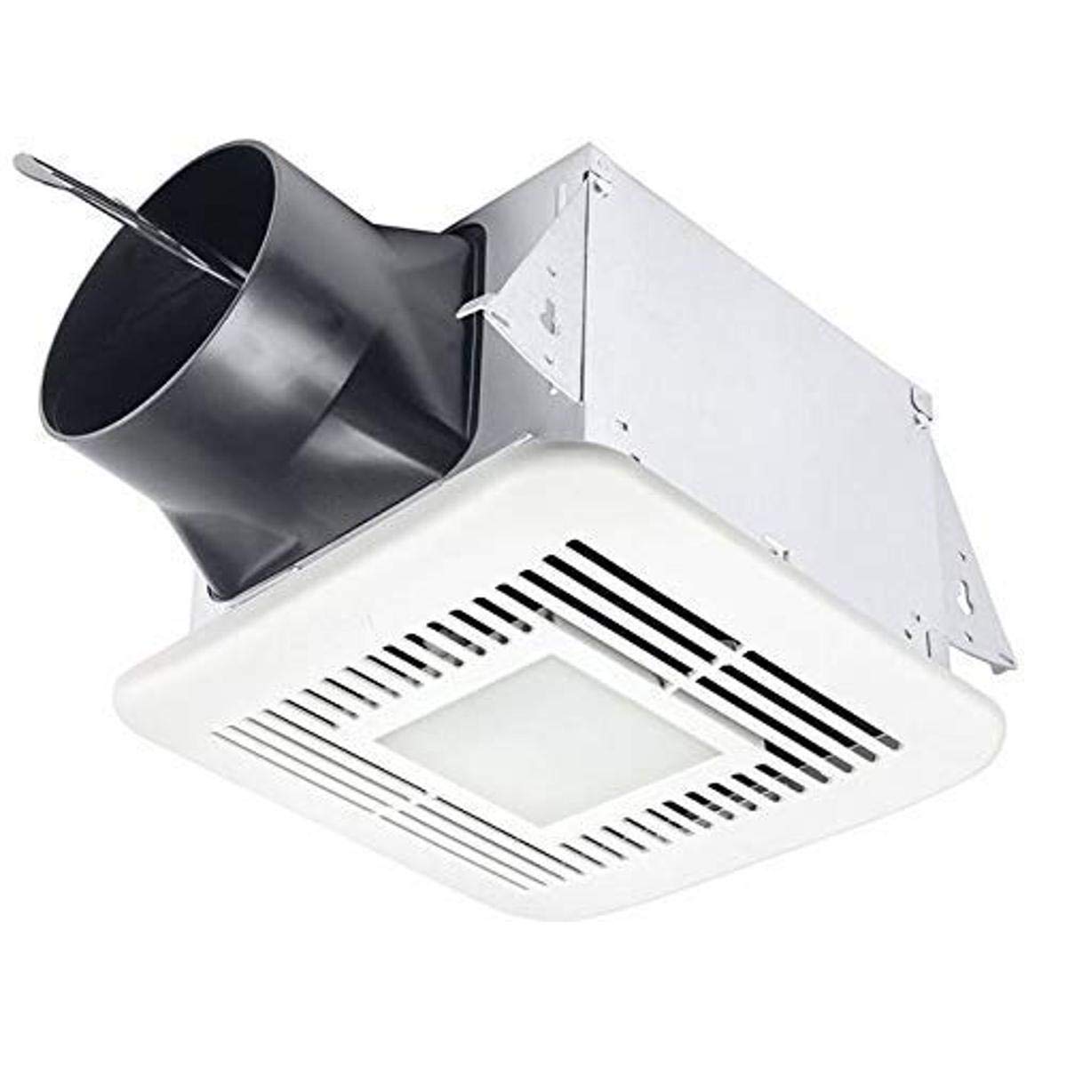Delta BreezElite 80/110 CFM, Exhaust Bath Fan, Humidity Sensor, Off White