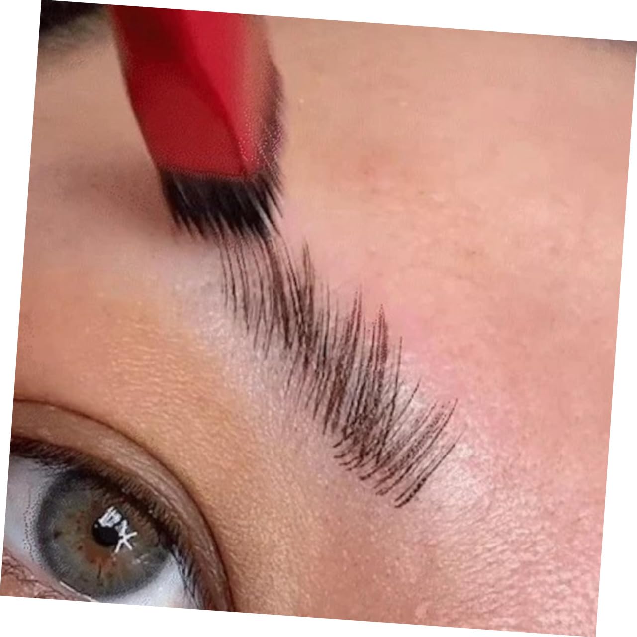 POPETPOP 10pezzi Spazzola Per Sopracciglia Angolata Strumenti Di Trucco Per Donne Per Applicare Ombretto e Portatile e Leggero