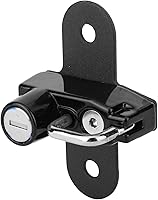 Vista 8 de Fydun Motocicleta Casco Lock Mount Hook Aleación de aluminio Kit de modificación de motocicleta para Suzuki V Strom 250 2017 (negro)