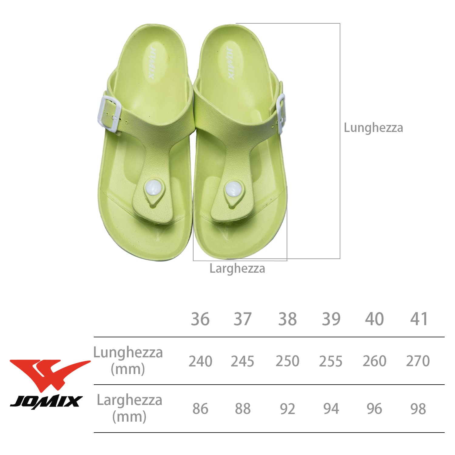JOMIX Ciabatte Infradito Donna Estive Comode Mare Casa Piscina Spiaggia