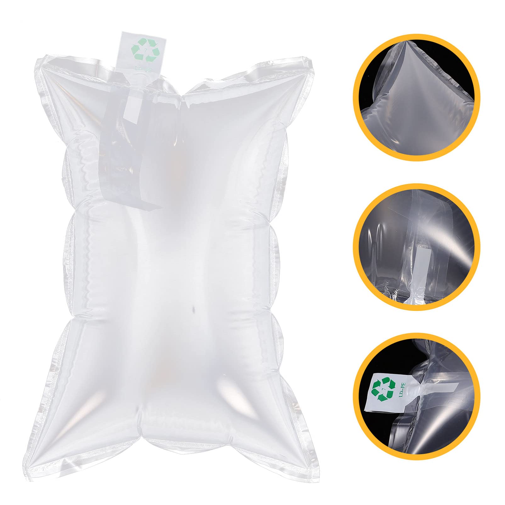 100piezas Bolsa Inflable de Aire para Envíos y Embalaje Sobres de Burbujas Prácticas Cojines de Aire Tipo Almohada Uso Oficina y Transporte