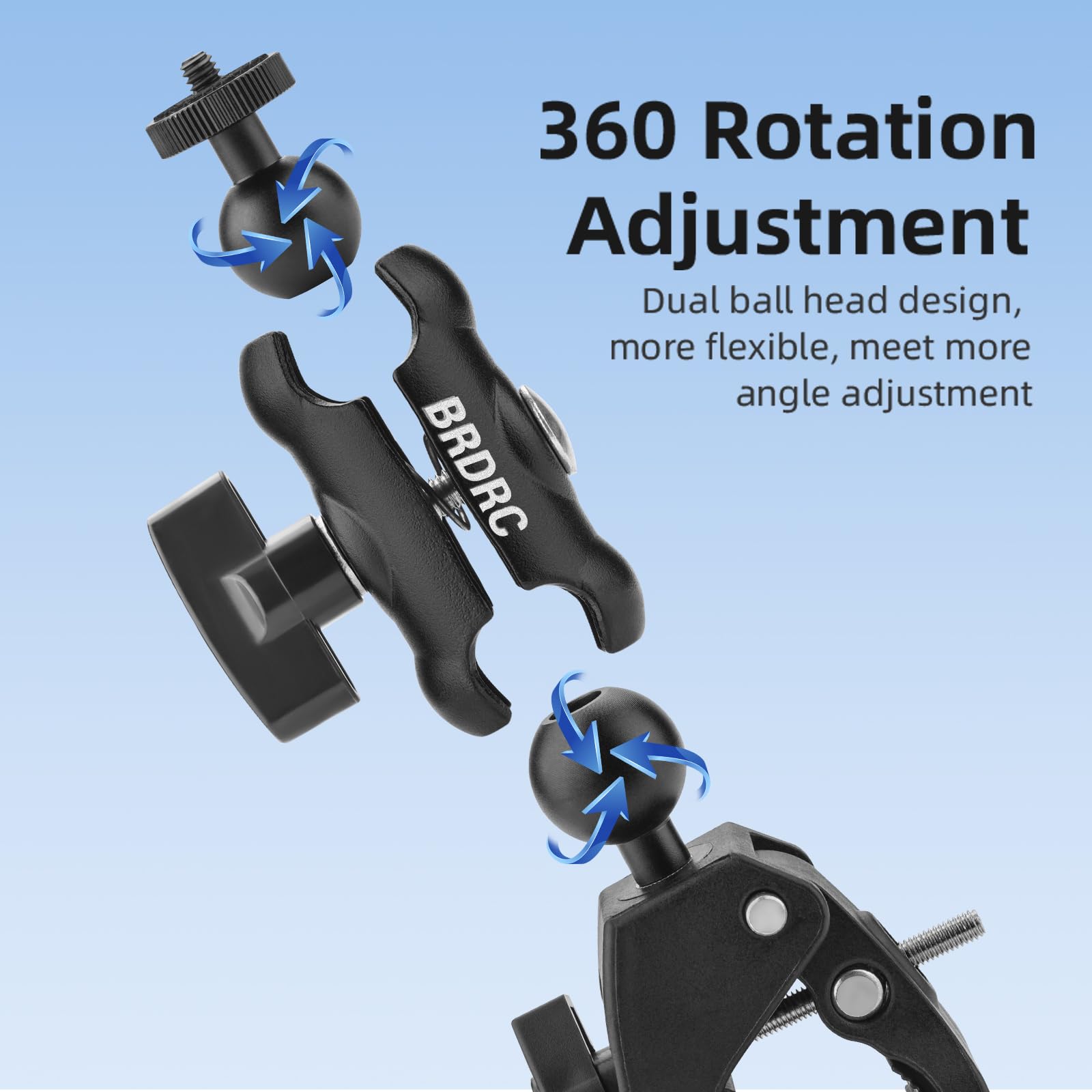 Support Vélo Pour Télécommande Drone Mini 3 Pro, Action 2, Caméras 360 - Guidon 22-26mm