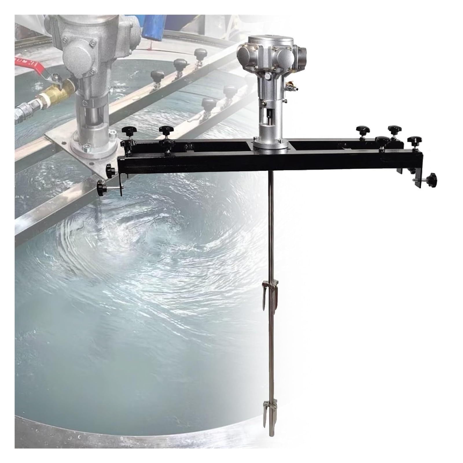 SBCGFY Pneumatic Paint Stirring Machine, Ibc Air Agitator Mixer, Heavy-Duty Commercial Agitator Tool For Easy Mixing And Agitation,B