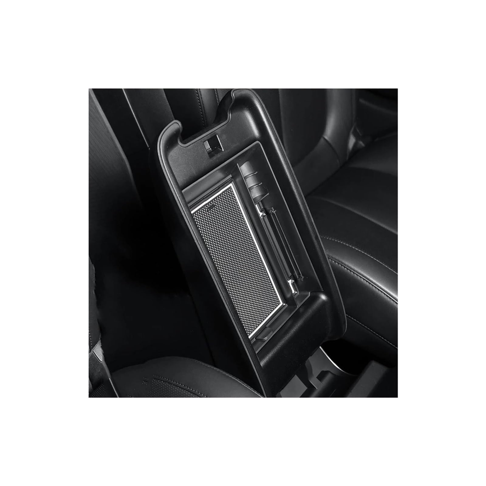 OTBEHUWJ Car Center Console Organizer Tray Armrest Storage Box For Hyundai For Ioniq 5 2025