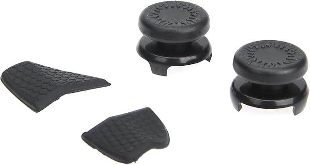 Amazon Basics Xbox One Controller Thumb Grips and Precision Pack, Black