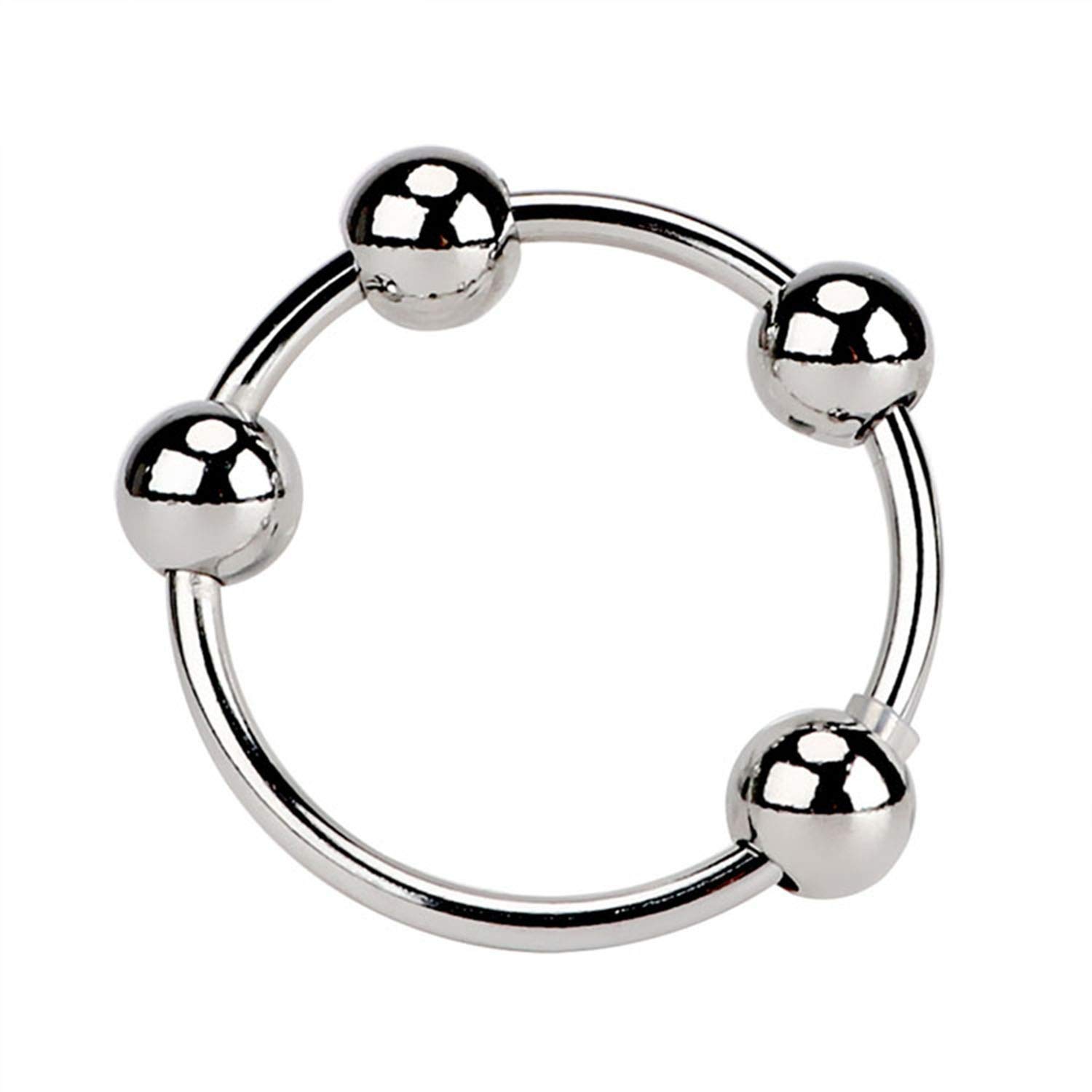 XYZT-Shirt Sex C-ock Ring Adult Sex-Toys Delay Ejaculation P-Enis Sleeve C-ock Ring Male Chastity Device Stainless Steel P-Enis Ring Sex-Toys for Men,Diameter 35mm