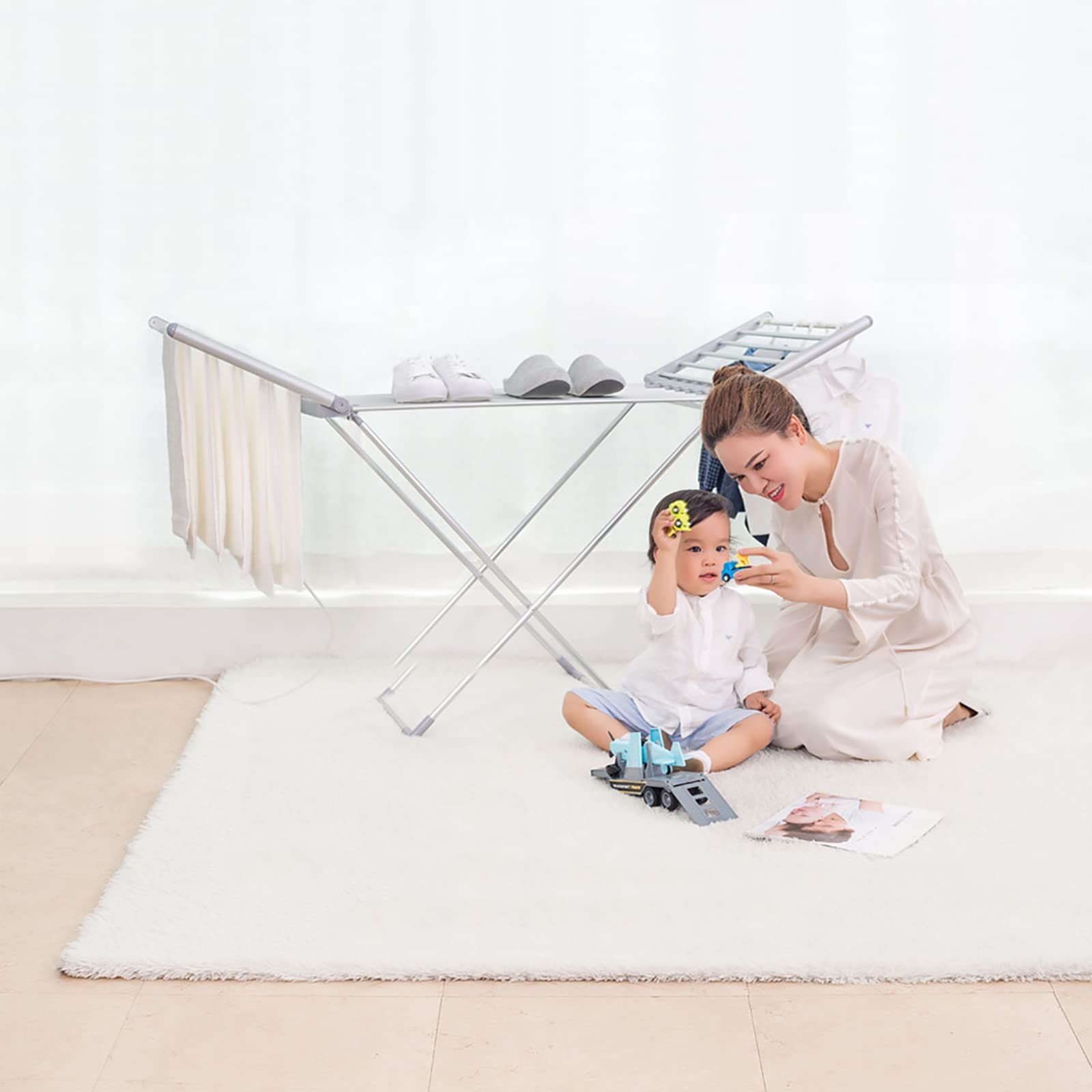 Amazon.co.jp : 20ウィング電気衣類乾燥機、タオルウォーマー