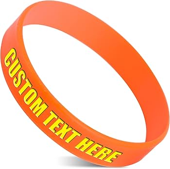 Amazon.co.jp: カスタムラバーブレスレット50個。カスタマイズされた Amazon.co.jp: カスタムラバーブレスレット50個。カスタマイズされた