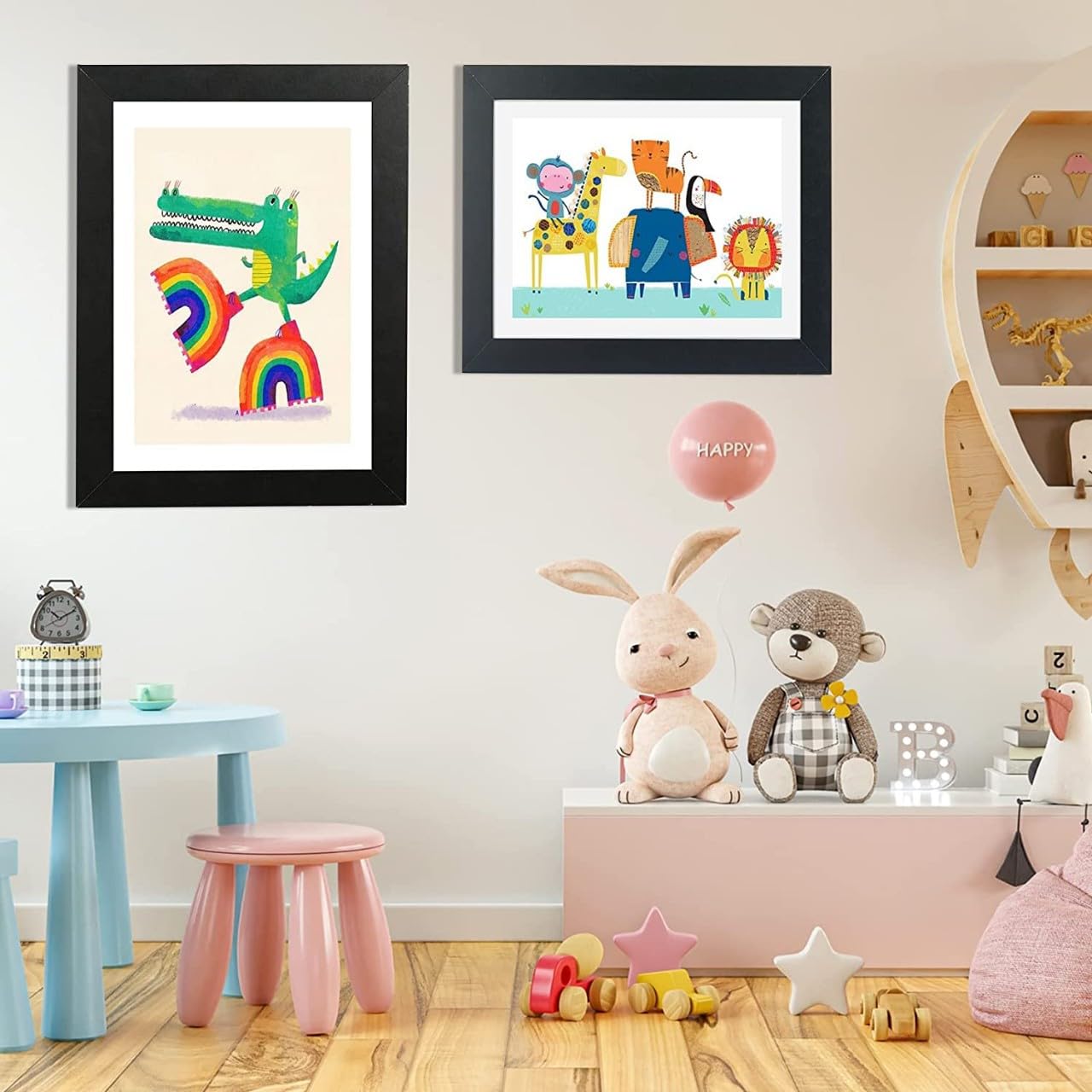 Amazon.co.jp: 額縁子供の絵、子供用アートフレーム A4 充填アート