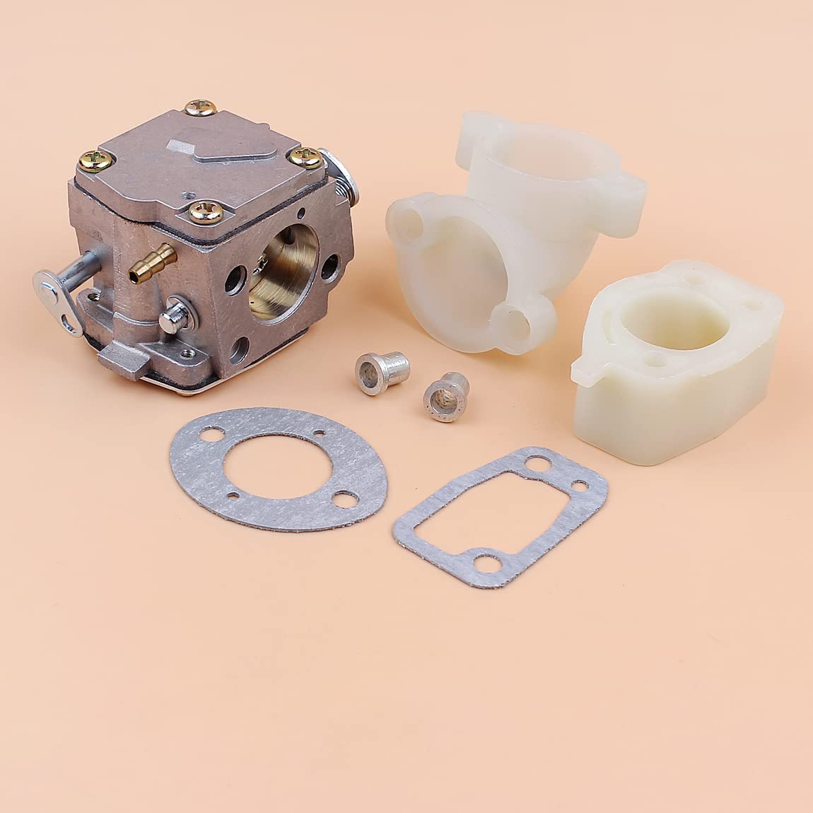 Kit de Junta espaciadora admisión carburador Compatible con Motosierra 625 630 for Tillotson HS-254B HS-260A 503280316, Accesorios jardín