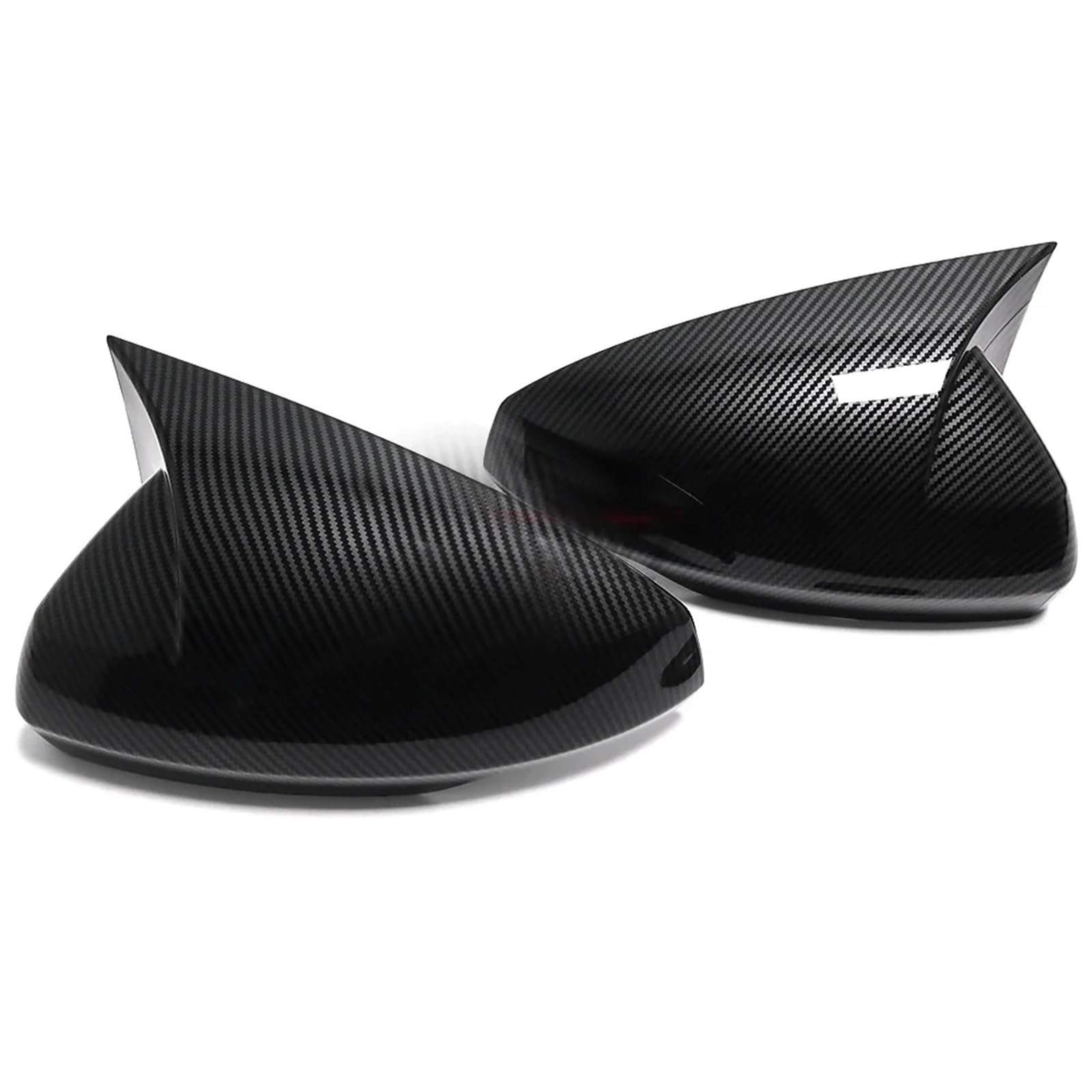 Mirror Covers Caps for A1 Sportback 2019-2023 Car Rearview Side Mirror Cover Sticker Wing Cap Exterior Door Rear View Case Trim Carbon Fiber(15)