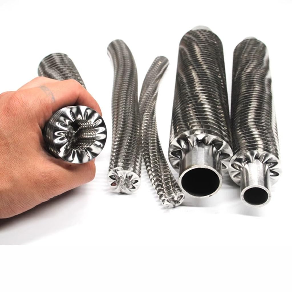 Radiator ze spiralnymi, wydrążonymi żebrami 1M ze stali nierdzewnej do wydajnych zastosowań rurowych w zakresie chłodzenia i ogrzewania(ID20mm height7mm)