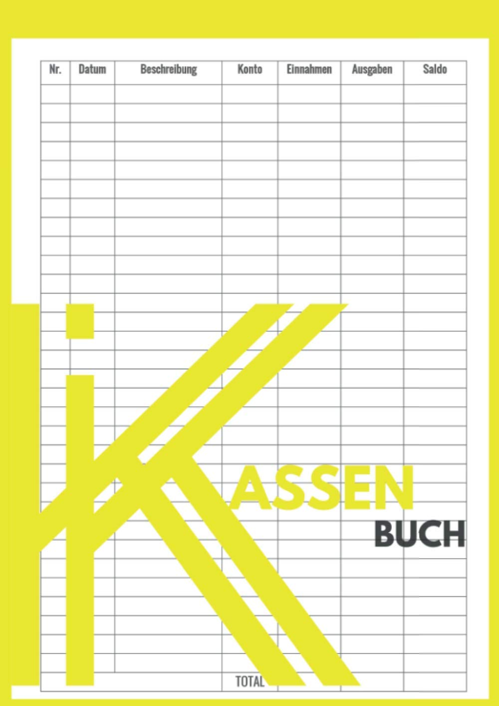 Kassenbuch: Kassenbuch a4 Einfach - Buchhaltungsbuch für die Buchhaltung und den Rekorder für Einnahmenausgaben für kleine Unternehmen-großFormat mit viel Platz