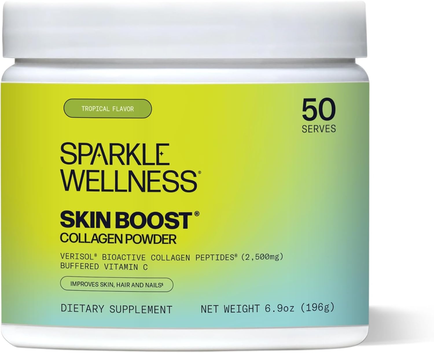 Sparkle Wellness VERISOL Collagen Peptides & Vitamin C – Skin Boost