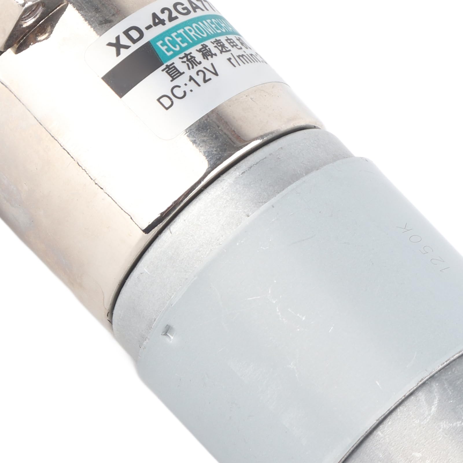 Motor de engranaje CC Mini baja velocidad CW CCW soporte de imán permanente Control deportivo 12V XD42GA755 (30 rpm/min)