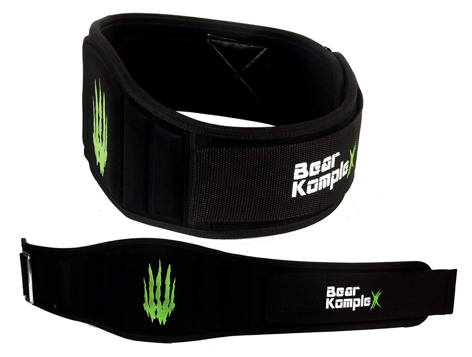 Bear KompleX Cinto ajustável de halterofilismo de 15 cm para homens e mulheres –
