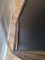 LAVAGNA NERA CON CAVALLETTO BIFACCIALE 50x85 CM CORNICE IN LEGNO PUB