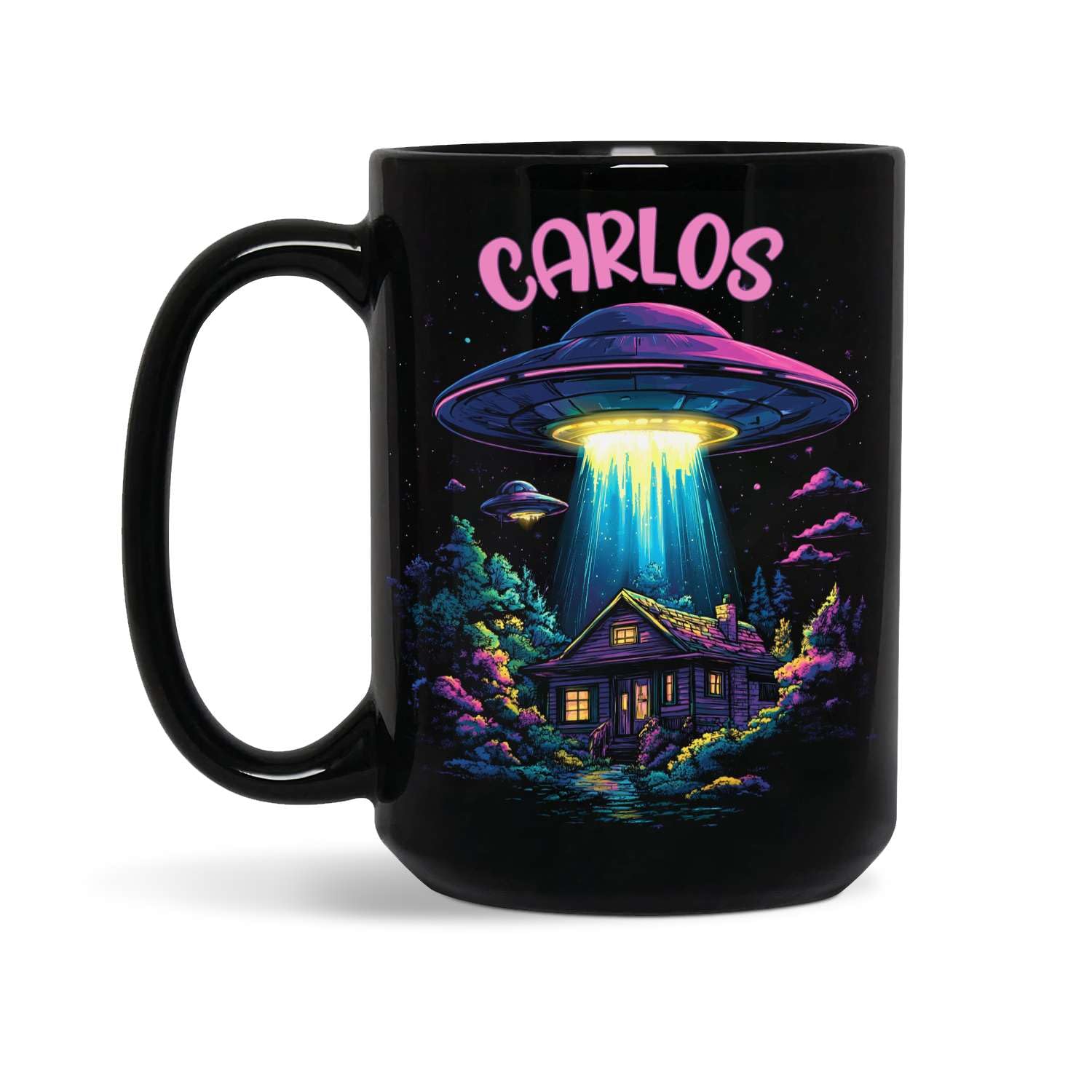 Personalized Cosmic Light House Mug