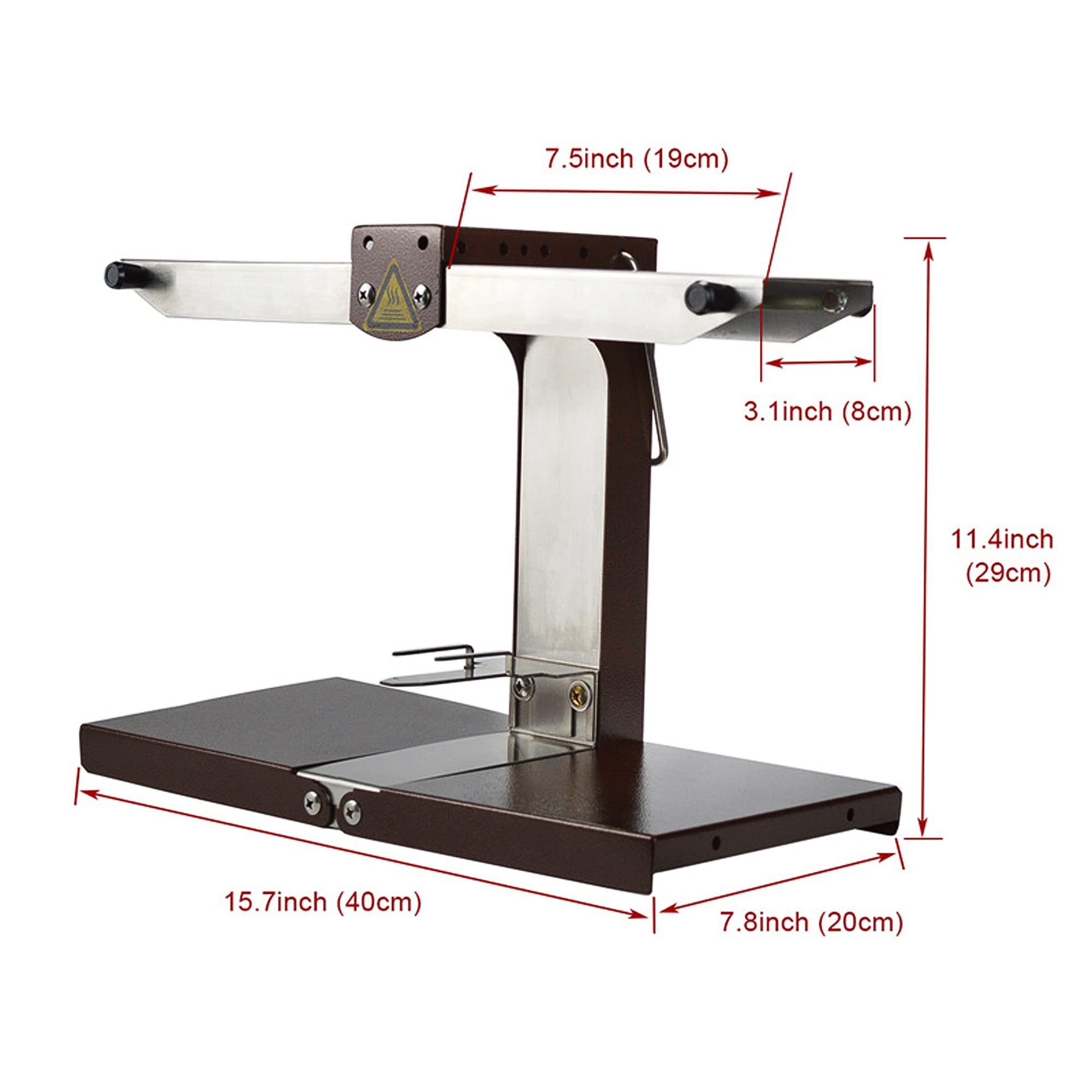 RENJJPBO 900W Electric Cheese Melter Machine, Commercial Cheese Melting Machine, Cheese Grill Heater