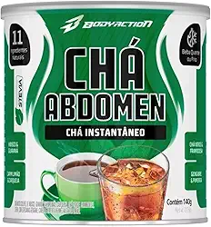 Cha Abdomen Instantâneo 140 gramas, sabor Framboesa Body Action