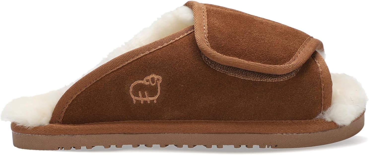Lamo Footwear Women's Apma Slide Wrap Slippers - CW2338-CNT 6 M