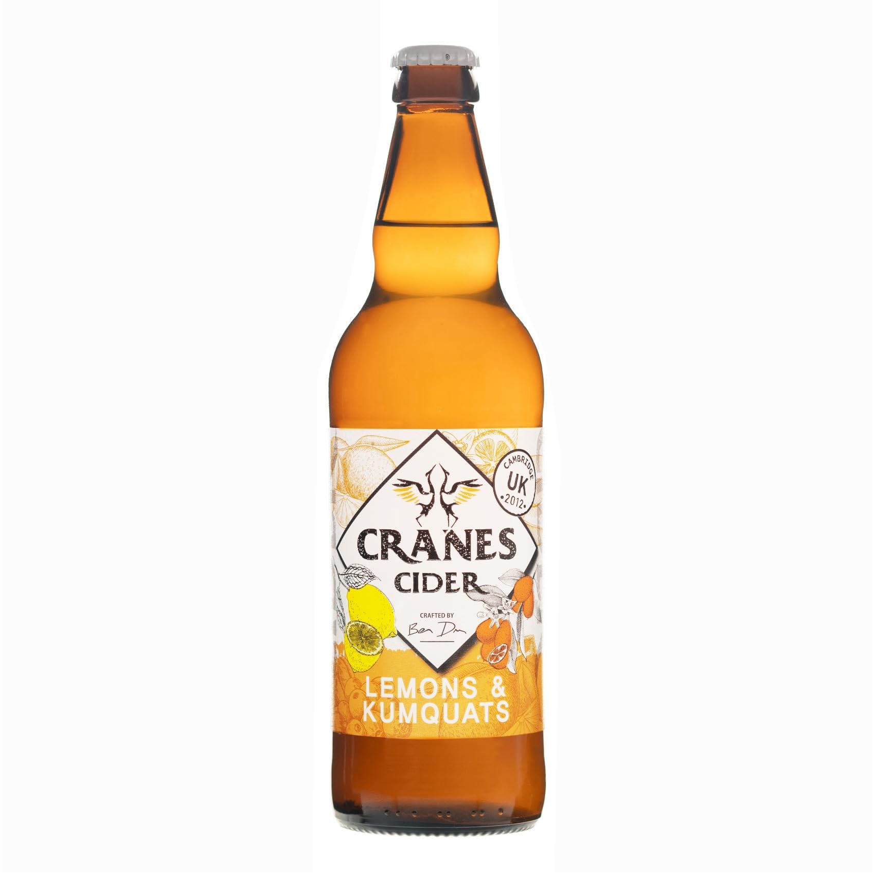 Cranes Lemons & Kumquats Cider, 8 x 500ml