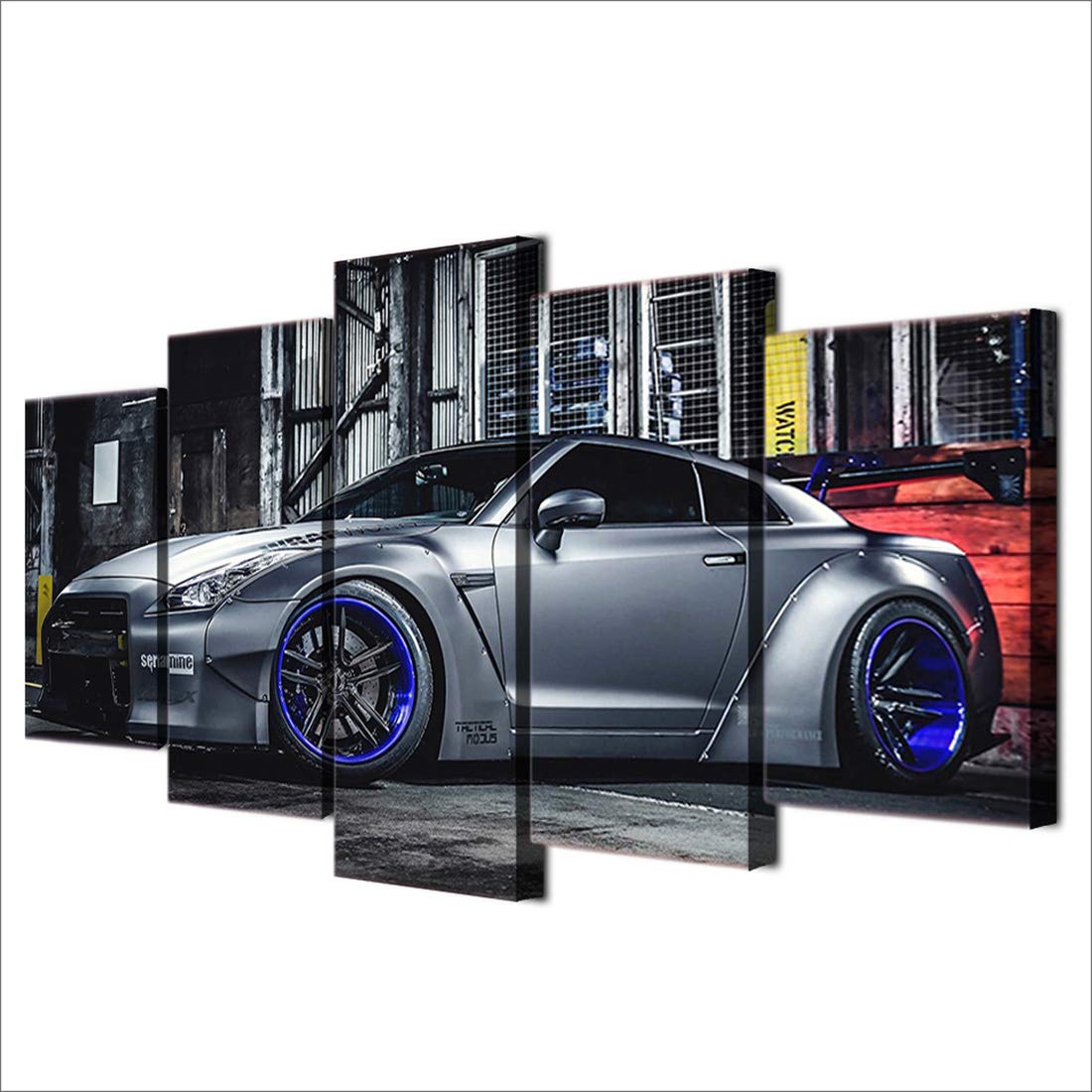 Nissan Gtr R35 3 5 Pièces Peinture Sur Toile Impression Sur Toile Toile Art Pour La Dcoration Intrieurec7ao4