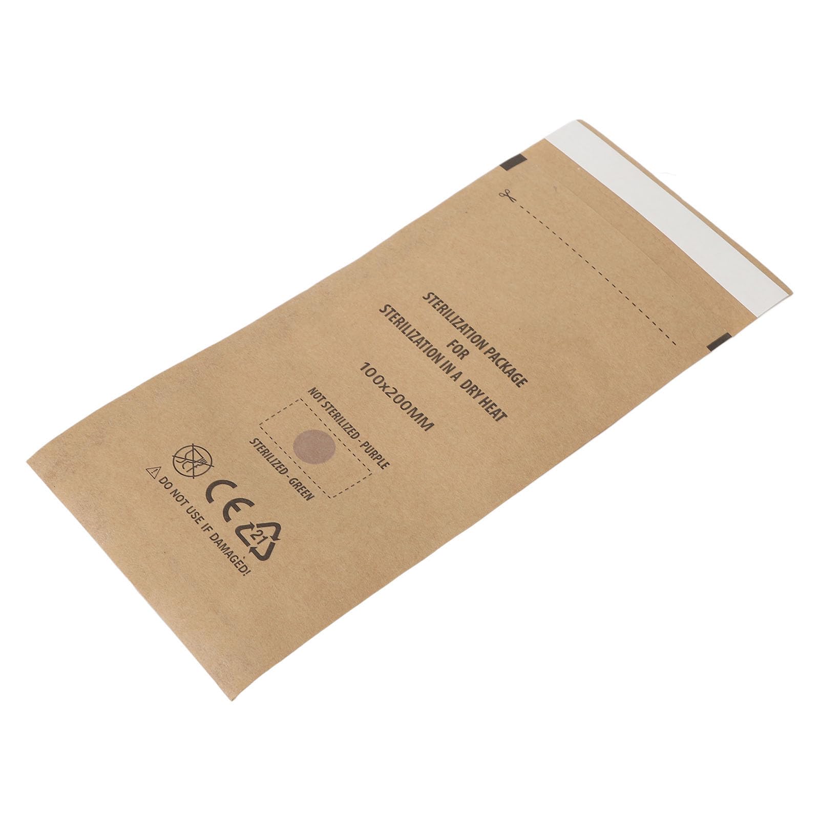 100 bolsas de limpieza desechables para productos dentales para decoración de uñas, para clínica, salón, M, 100 unidades