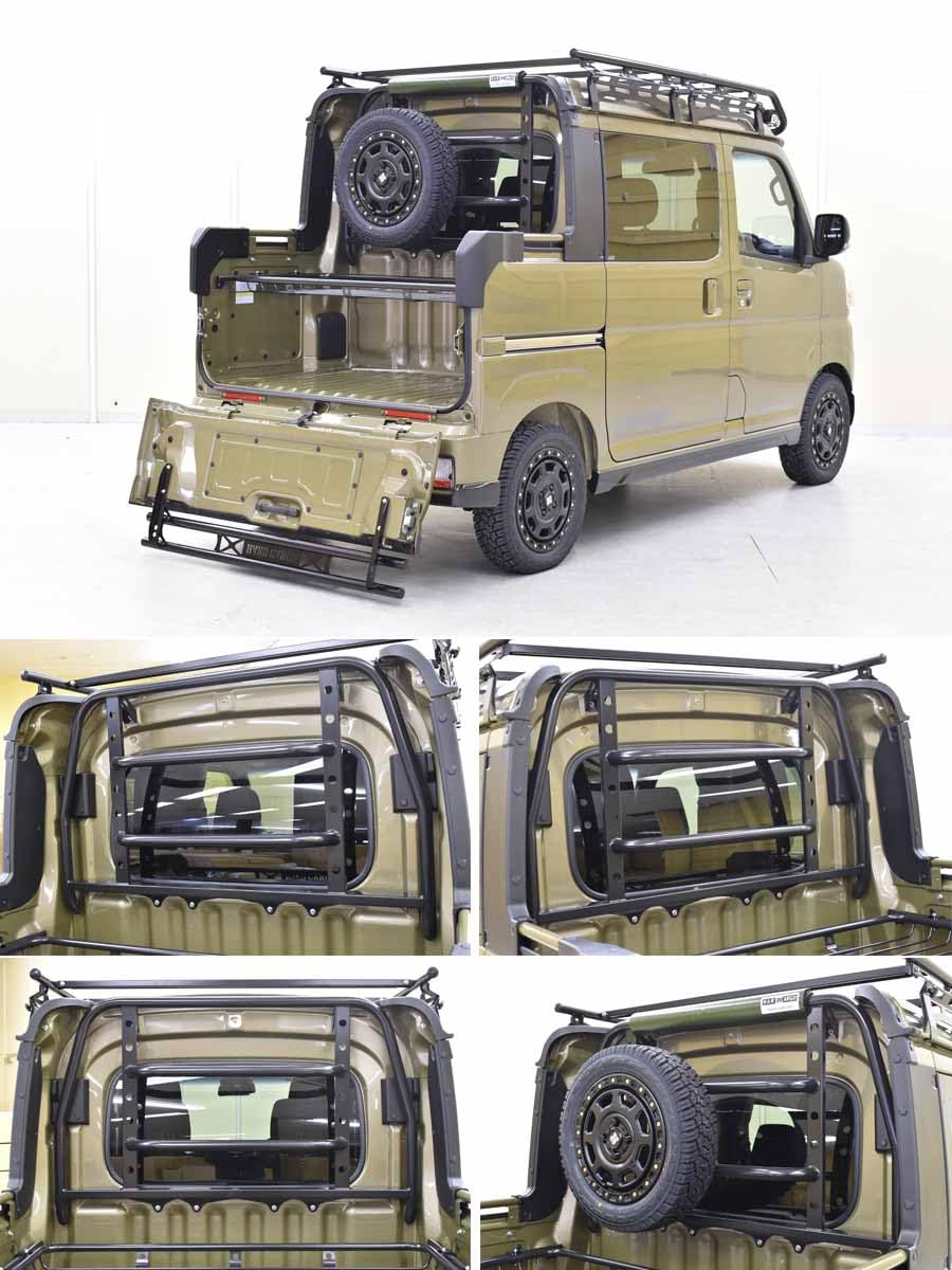 Amazon.co.jp: ハードカーゴ ガード デッキバン専用ガード ハイゼット