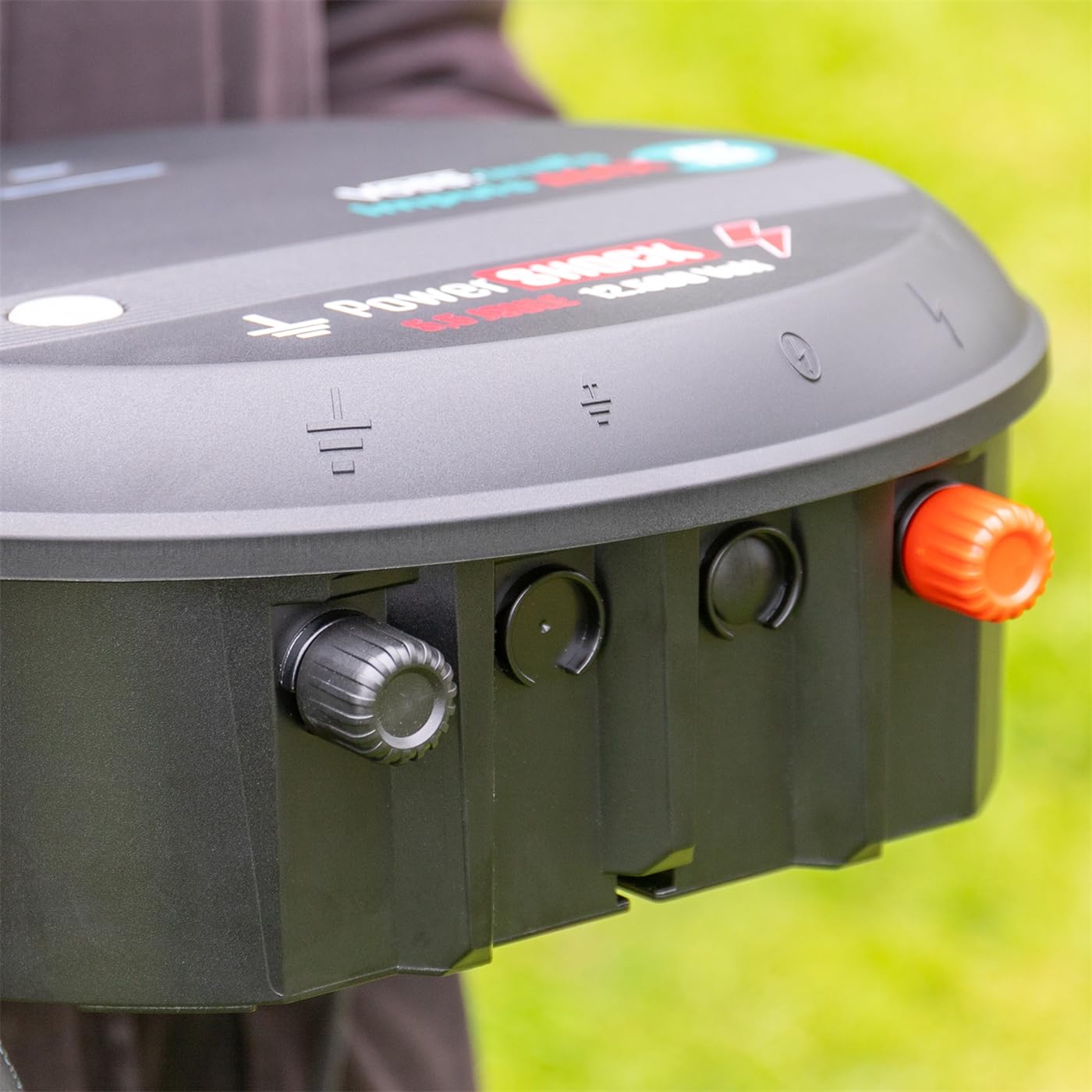 VOSS.farming 230V Pastor eléctrico 'Impuls MAX MV125' - para cercados eléctricos, tensión hasta 2,5 kV, para cercados de Ganado Vacuno, Cabras, para Defensa contra Lobos y jabalíes