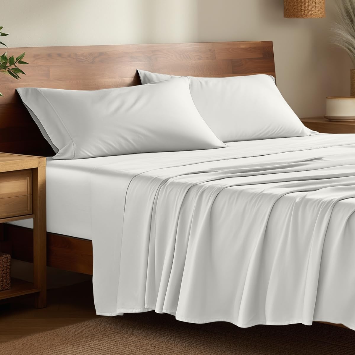 Bare Home 100% Rayon Made from Bamboo Sheet Set