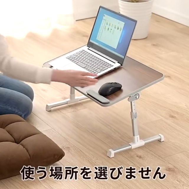 Amazon.co.jp: サンワダイレクト ノートパソコンデスク 折りたたみ