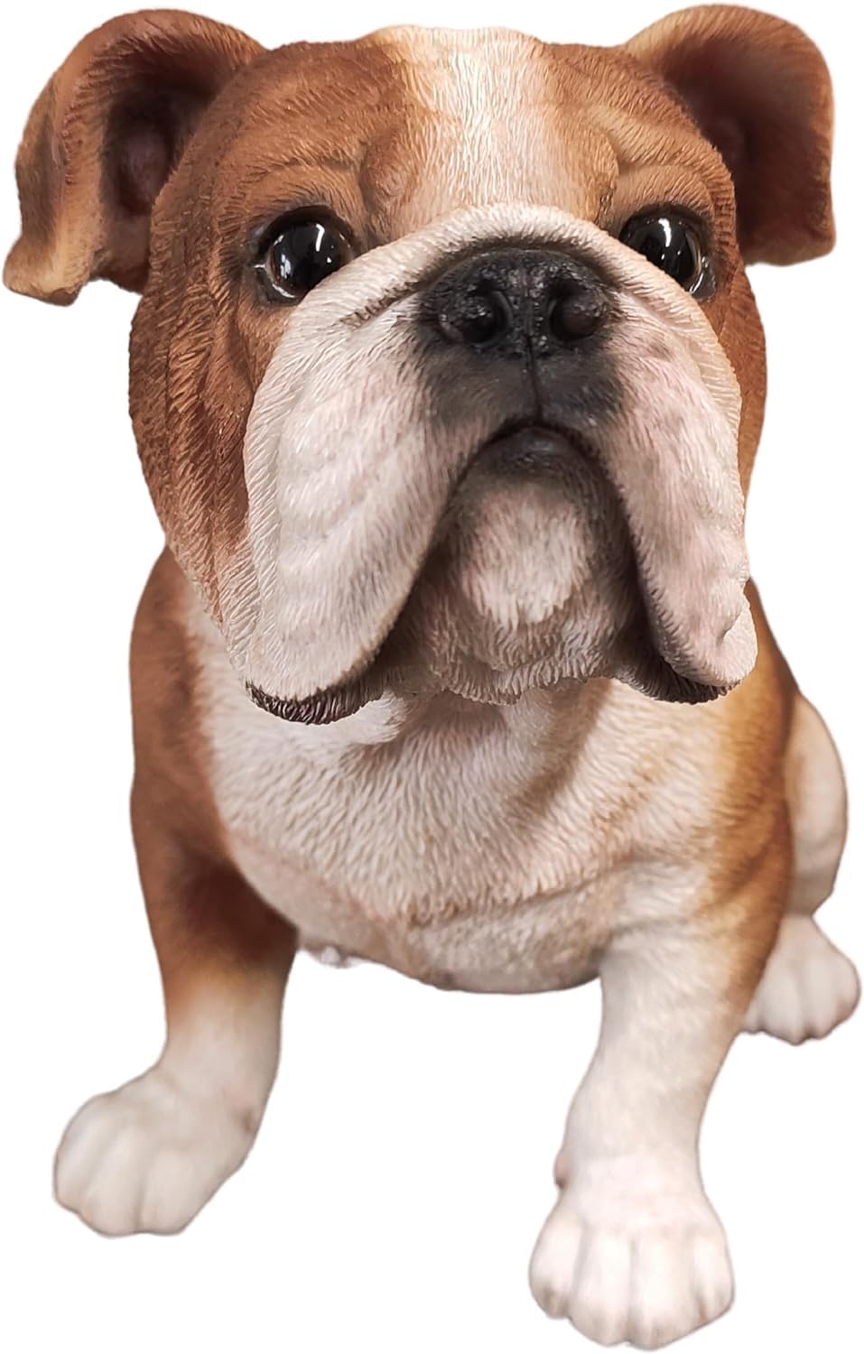 Bulldog réaliste pour embellir vos terrasses et parterres de fleurs modèle XRL-BDOG-D-N