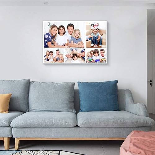 Miniatura 4 de Signford, impresiones en lienzo a medida, póster personalizado de viaje, arte de pared con tus fotos en marco de madera