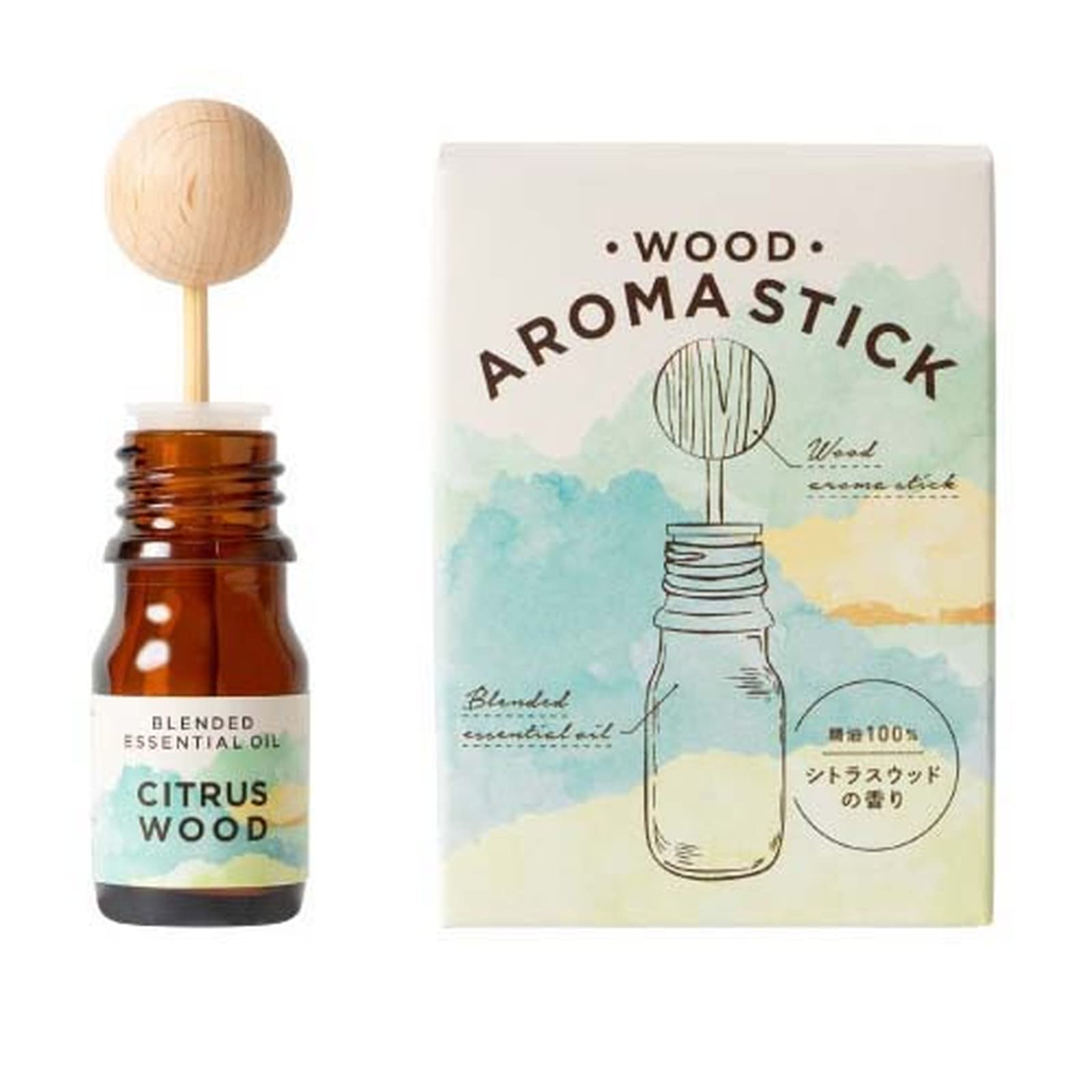 Amazon | 生活の木 ウッドアロマスティック シトラスウッド 5mL | 生活