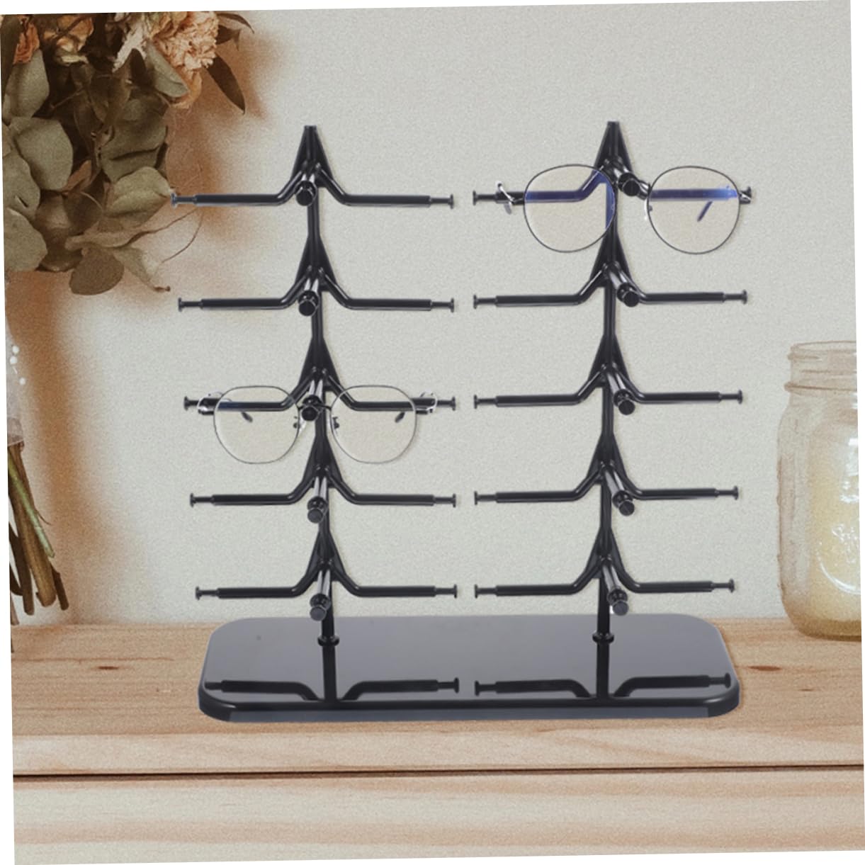 TOPBATHY 2st Brillenständer Brillenhalter Sonnenbrillen-organizer-display Brillengestell Brillenvitrine Aufbewahrung Von Sonnenbrillen Brillen Organizer -display Gläser