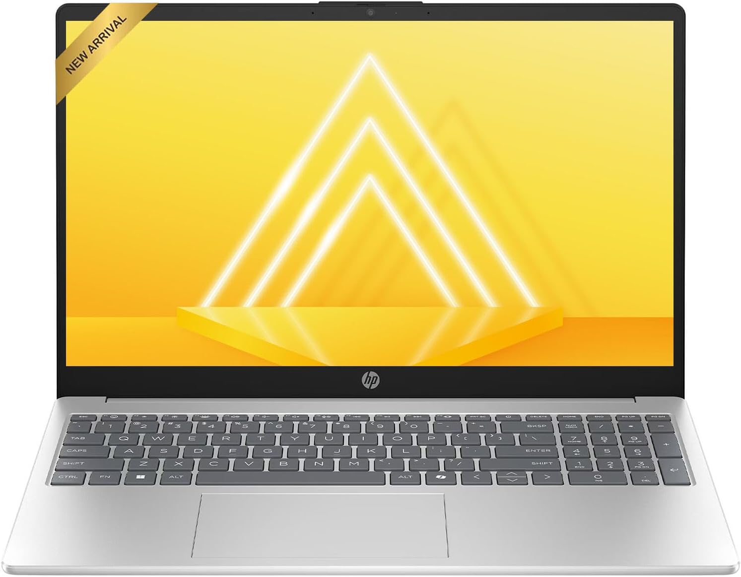 HP 15.6" FHD Laptop Computer • 2026 Edition • 13th Gen Intel 8 cores i3 CPU • 8GB RAM • 256GB PCle SSD • Fingerprint Reader • Fast Wi-Fi 6 • Windows 11