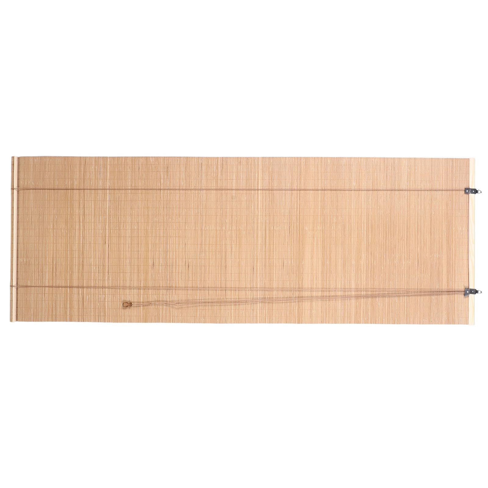 Protection solaire occultante avec store bambou pour terrasse