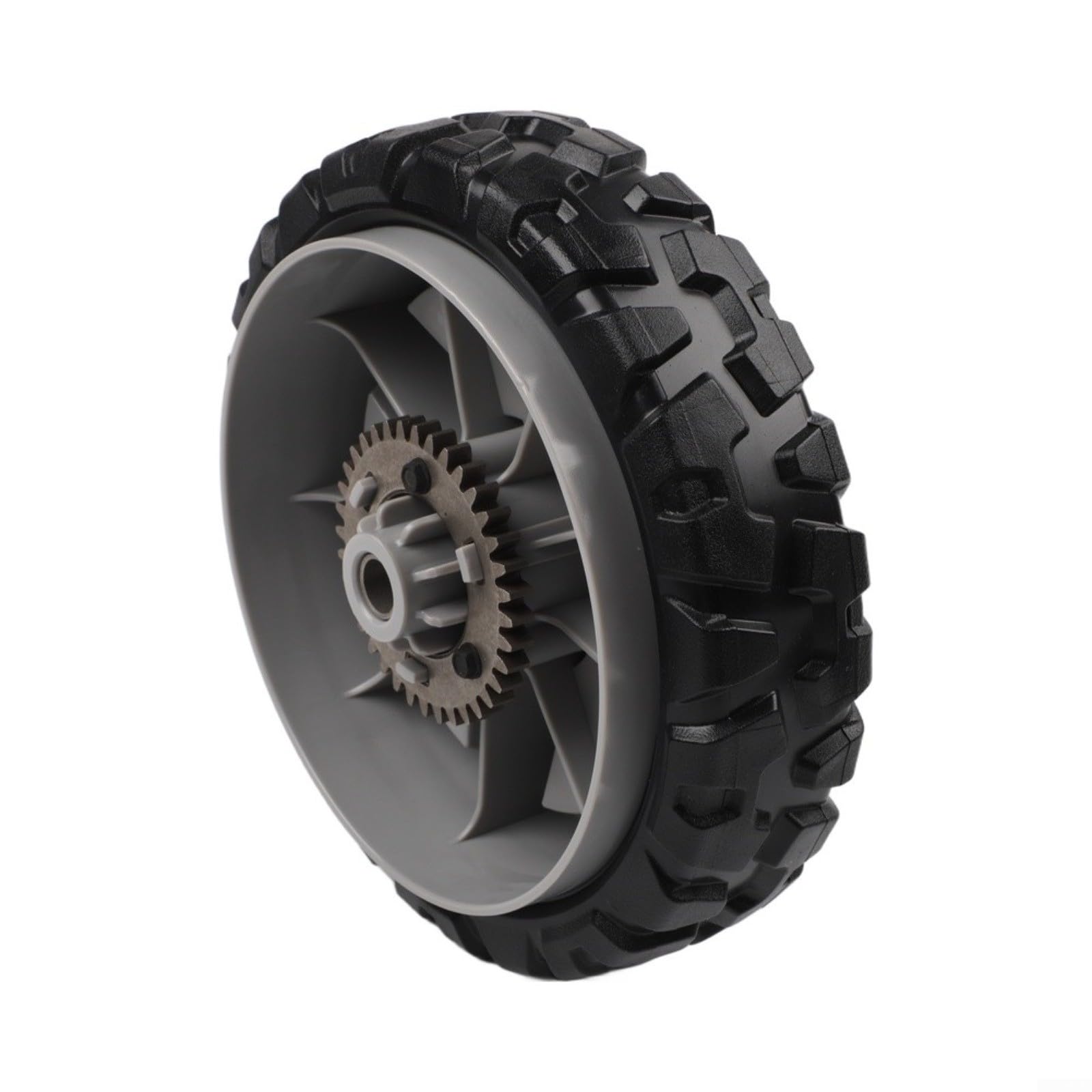 Ruedas para cortacésped Honda HRR216 HRS216 HRT216, neumáticos de repuesto de 8 pulgadas con engranaje de accionamiento, diseño de goma de plástico resistente para el cuidado del jardín (4