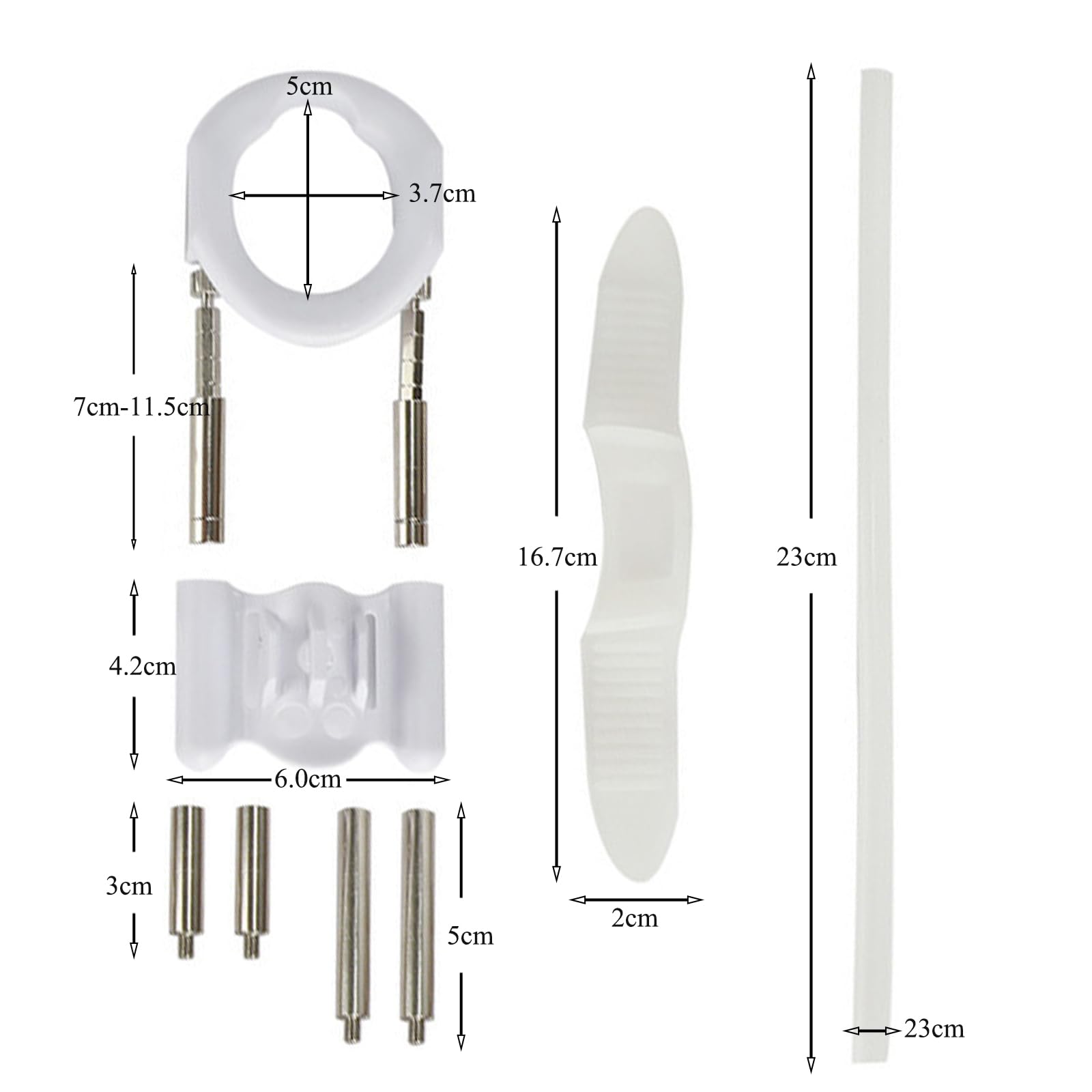 BDSMYEE Kit di Estensore del Pene per Uomini, Extender Sex Toys Masturvator Esercizio per l'ingrandimento del Pene Sexytoysys per Uominie