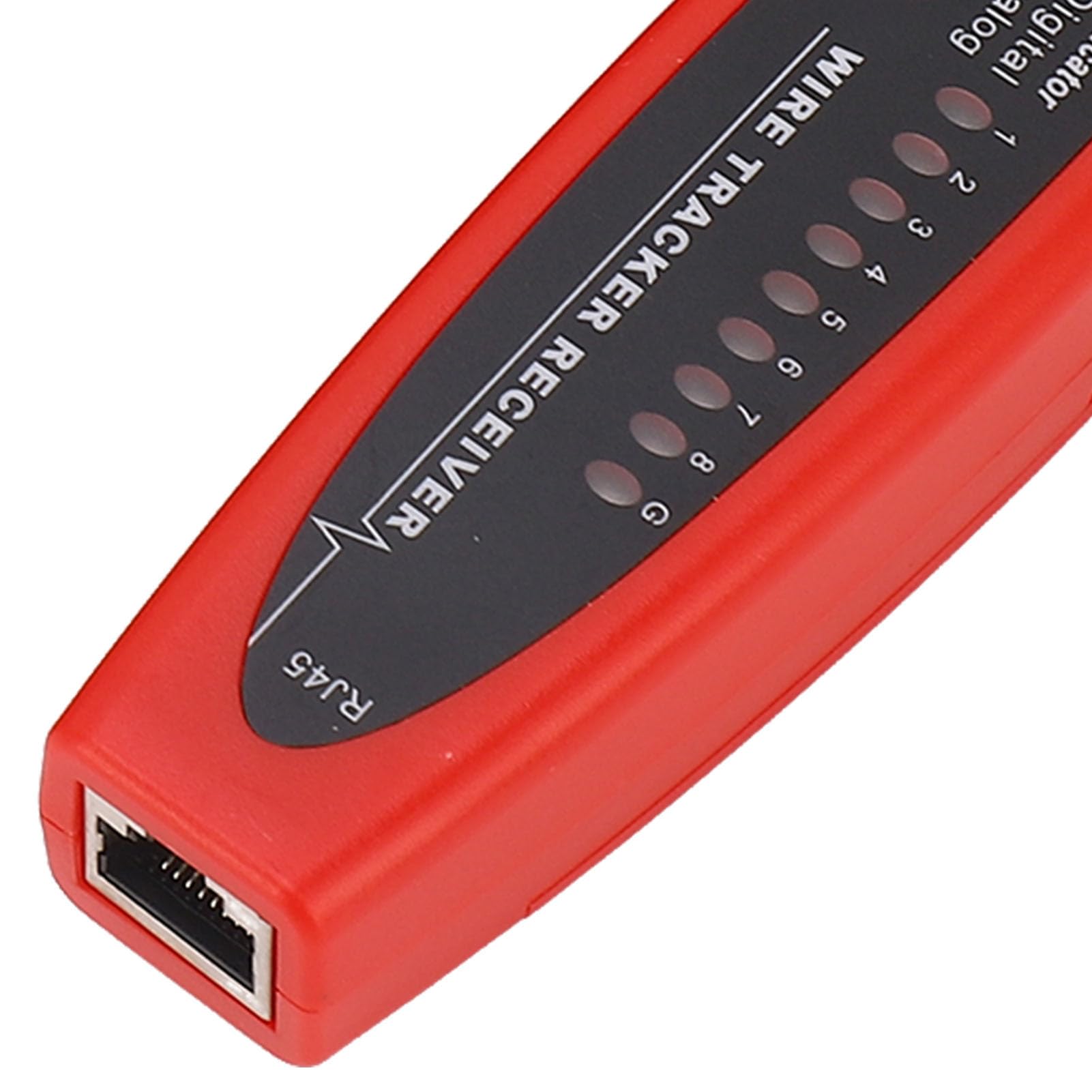 Yinhing Multifunktionaler Wire -Kabeltester mit POE-Prüfung, Digitaler Schaltkreisanalysator mit Eingebauter Batterie für CAT5- und CAT6-Ethernet-Kabel, Spannungsprüfung, Fehlerort und -länge