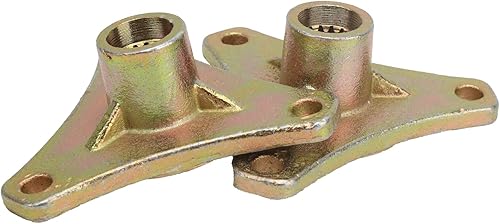 Miniatura 7 de Spline Buje de eje trasero, 2 piezas de aleación de acero 17T, cubo de rueda de 3 pernos, para quad, ATV Kart